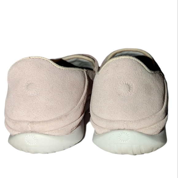 Mens UGG Pink Cali Penny Loafers Slip On Suede Leather Shoes 7 - Picture 5 of 12